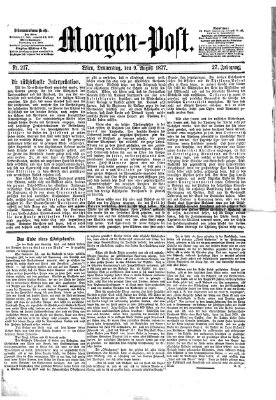 Morgenpost Donnerstag 9. August 1877