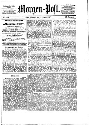 Morgenpost Mittwoch 15. August 1877