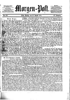 Morgenpost Montag 20. August 1877