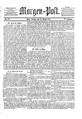 Morgenpost Dienstag 21. August 1877