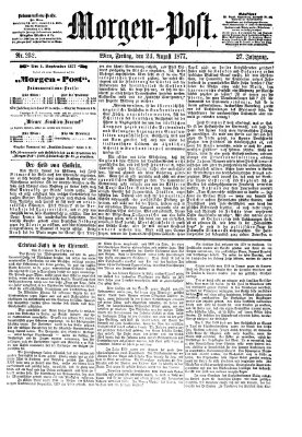 Morgenpost Freitag 24. August 1877