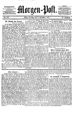 Morgenpost Dienstag 11. September 1877