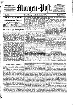 Morgenpost Montag 17. September 1877