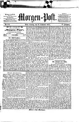 Morgenpost Sonntag 23. September 1877