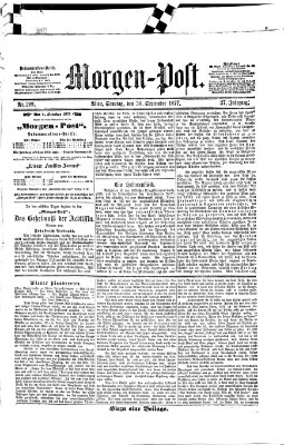 Morgenpost Sonntag 30. September 1877