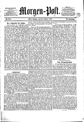 Morgenpost Freitag 19. Oktober 1877