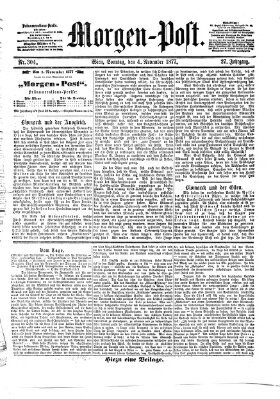 Morgenpost Sonntag 4. November 1877