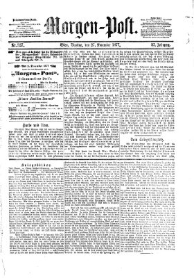 Morgenpost Dienstag 27. November 1877