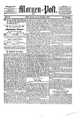 Morgenpost Freitag 14. Dezember 1877