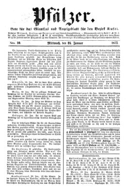 Pfälzer Mittwoch 24. Januar 1877