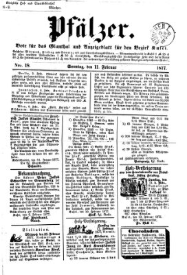 Pfälzer Sonntag 11. Februar 1877