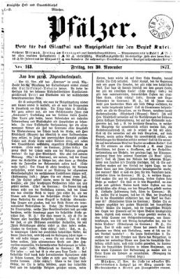 Pfälzer Freitag 30. November 1877