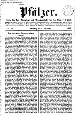 Pfälzer Sonntag 2. Dezember 1877