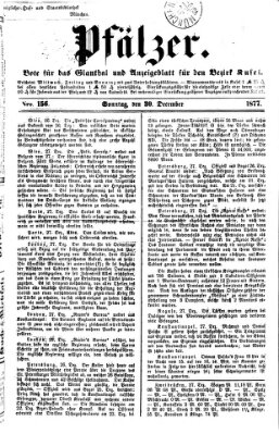 Pfälzer Sonntag 30. Dezember 1877