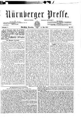 Nürnberger Presse Donnerstag 17. Mai 1877