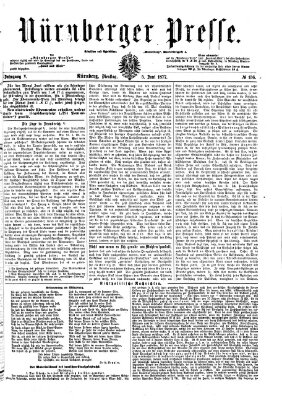 Nürnberger Presse Dienstag 5. Juni 1877