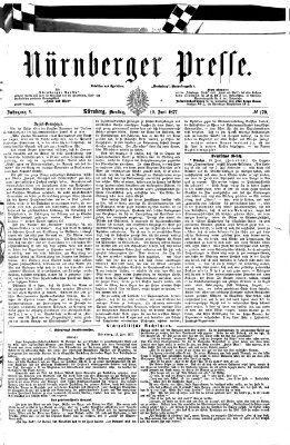 Nürnberger Presse Dienstag 19. Juni 1877