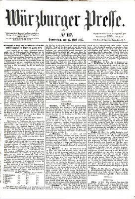 Würzburger Presse Donnerstag 17. Mai 1877