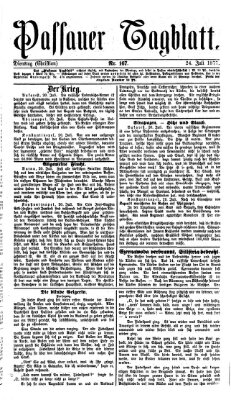 Passauer Tagblatt Dienstag 24. Juli 1877