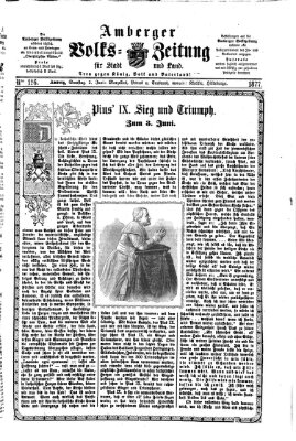 Amberger Volks-Zeitung für Stadt und Land Samstag 2. Juni 1877