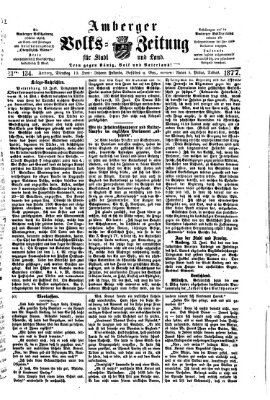 Amberger Volks-Zeitung für Stadt und Land Dienstag 12. Juni 1877