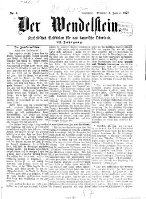 Wendelstein Mittwoch 3. Januar 1877