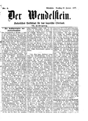 Wendelstein Samstag 27. Januar 1877