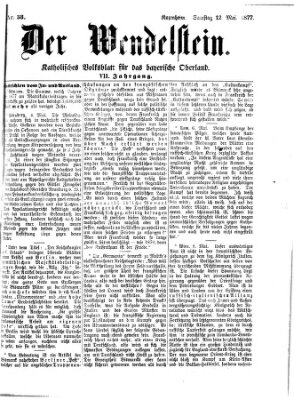 Wendelstein Samstag 12. Mai 1877