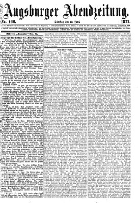 Augsburger Abendzeitung Dienstag 19. Juni 1877