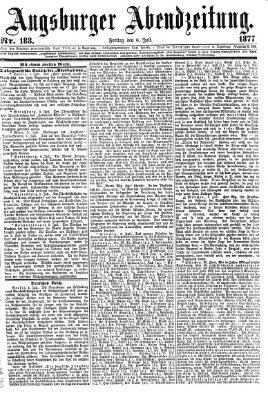 Augsburger Abendzeitung Freitag 6. Juli 1877