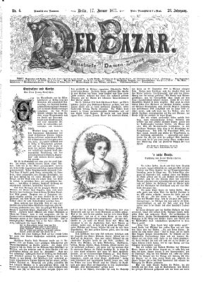 Der Bazar Mittwoch 17. Januar 1877