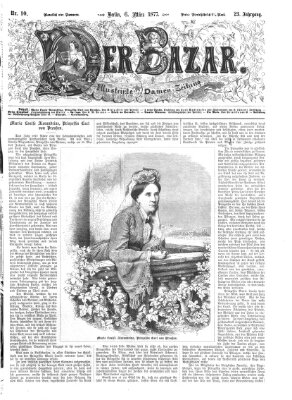 Der Bazar Dienstag 6. März 1877