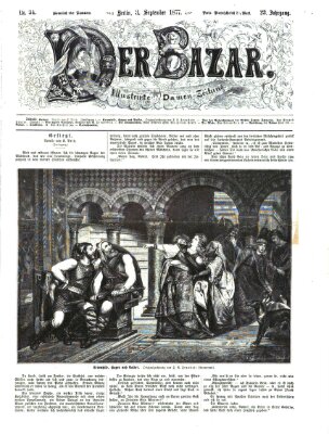 Der Bazar Montag 3. September 1877