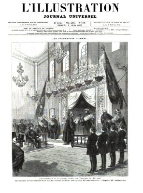 L' illustration Samstag 2. Juni 1877