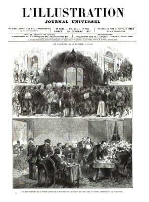 L' illustration Samstag 20. Oktober 1877