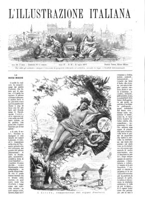 L' Illustrazione italiana Sonntag 15. Juli 1877