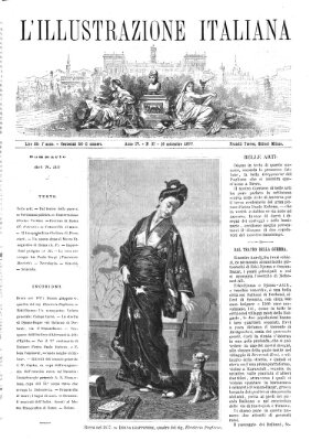 L' Illustrazione italiana Sonntag 16. September 1877