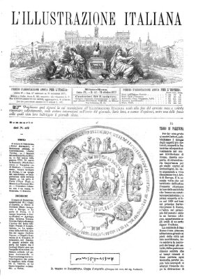 L' Illustrazione italiana Sonntag 21. Oktober 1877