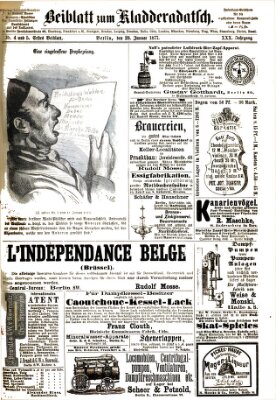 Kladderadatsch Sonntag 28. Januar 1877