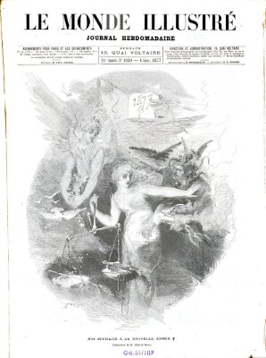 Le monde illustré Samstag 6. Januar 1877