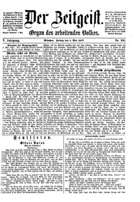 Der Zeitgeist Freitag 4. Mai 1877