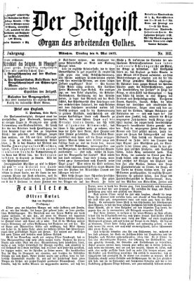 Der Zeitgeist Dienstag 8. Mai 1877