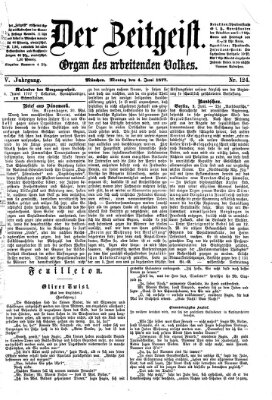 Der Zeitgeist Montag 4. Juni 1877