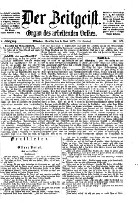 Der Zeitgeist Samstag 9. Juni 1877