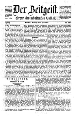 Der Zeitgeist Montag 2. Juli 1877