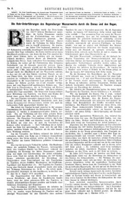 Deutsche Bauzeitung 〈Berlin〉 Samstag 20. Januar 1877