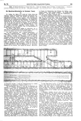 Deutsche Bauzeitung 〈Berlin〉 Mittwoch 2. Mai 1877