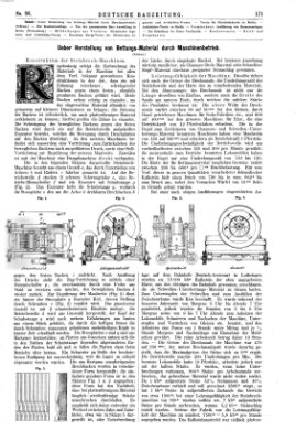 Deutsche Bauzeitung 〈Berlin〉 Samstag 5. Mai 1877