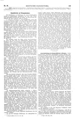 Deutsche Bauzeitung 〈Berlin〉 Mittwoch 29. August 1877