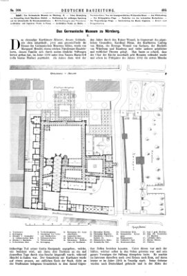 Deutsche Bauzeitung 〈Berlin〉 Samstag 15. Dezember 1877